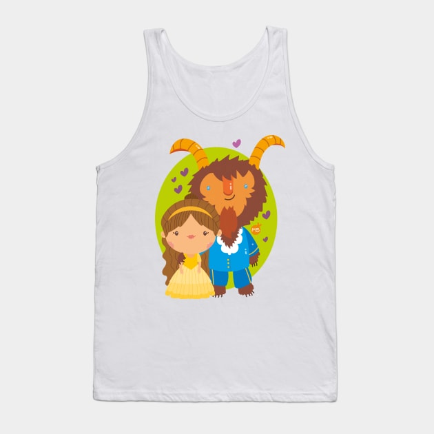 Beauty and the Beast Tank Top by MisturaDesign